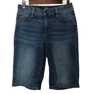St John’s Bay Denim Bermuda Shorts Size 6